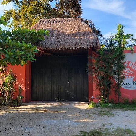 Casa Coral Otel Bacalar Dış mekan fotoğraf