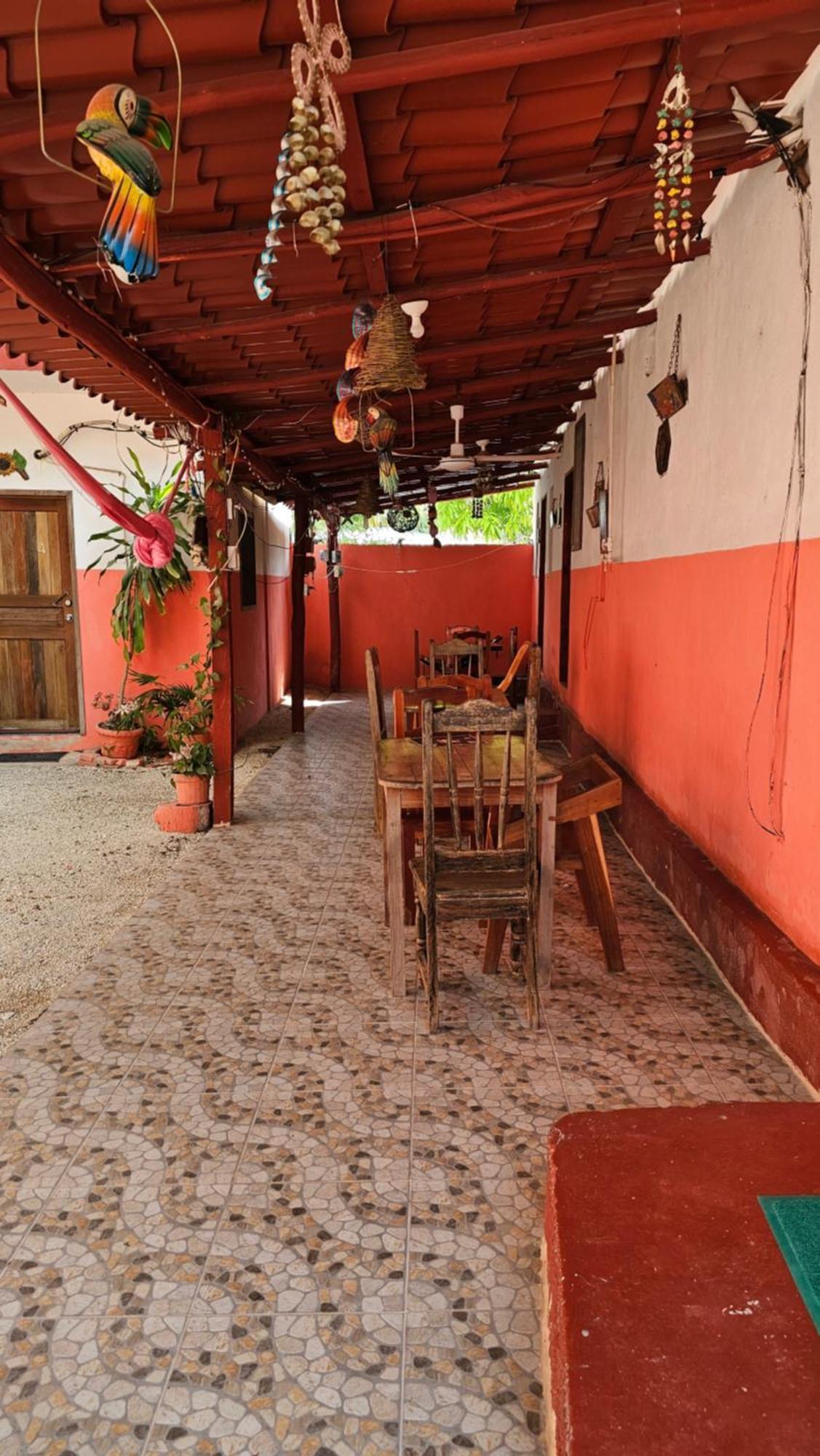 Casa Coral Otel Bacalar Dış mekan fotoğraf
