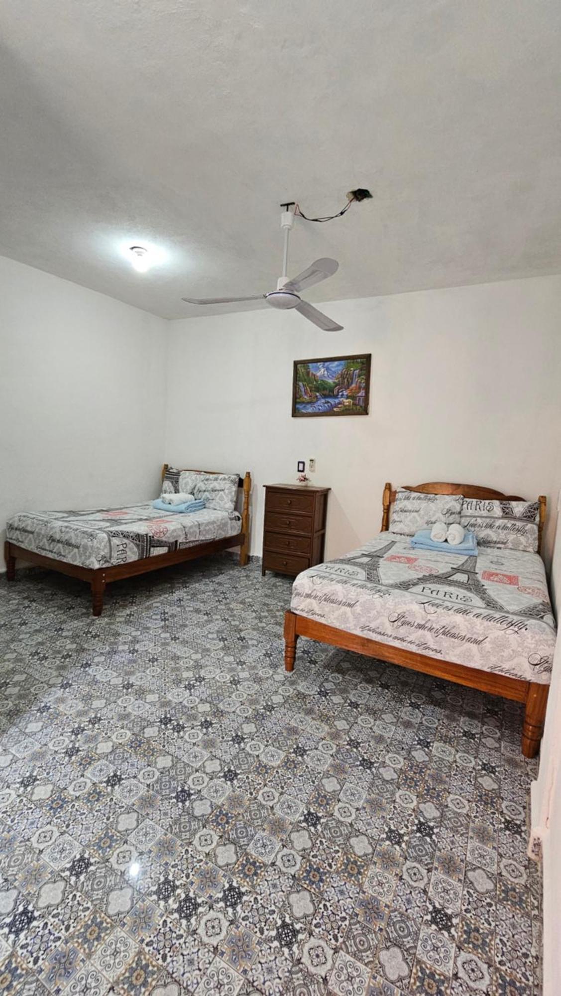 Casa Coral Otel Bacalar Dış mekan fotoğraf