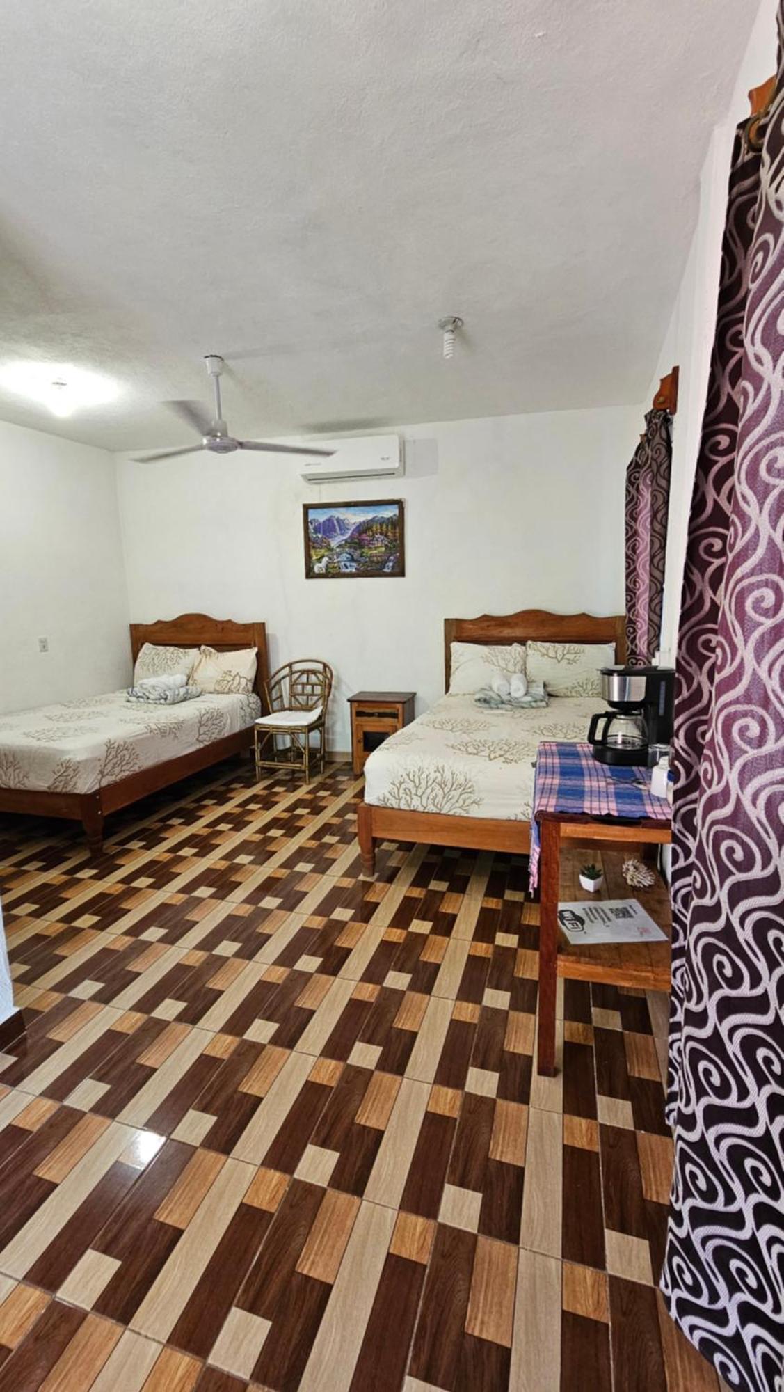 Casa Coral Otel Bacalar Dış mekan fotoğraf