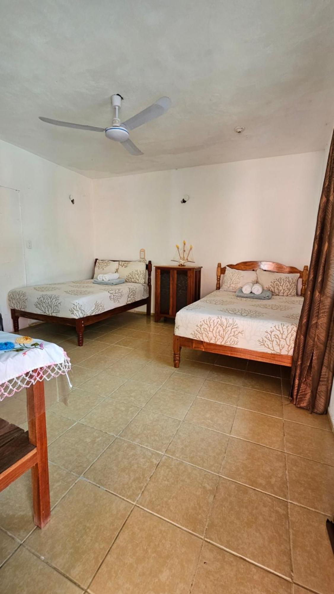 Casa Coral Otel Bacalar Dış mekan fotoğraf
