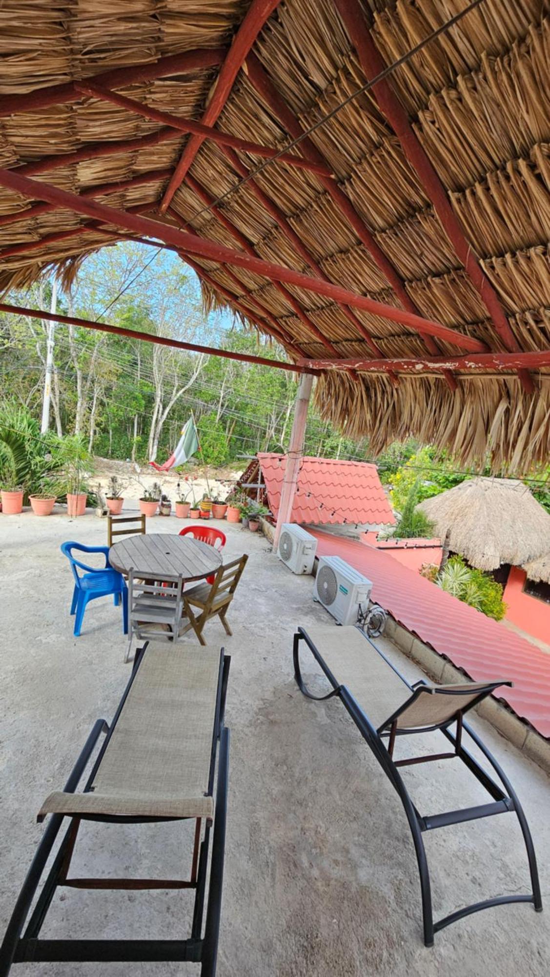 Casa Coral Otel Bacalar Dış mekan fotoğraf