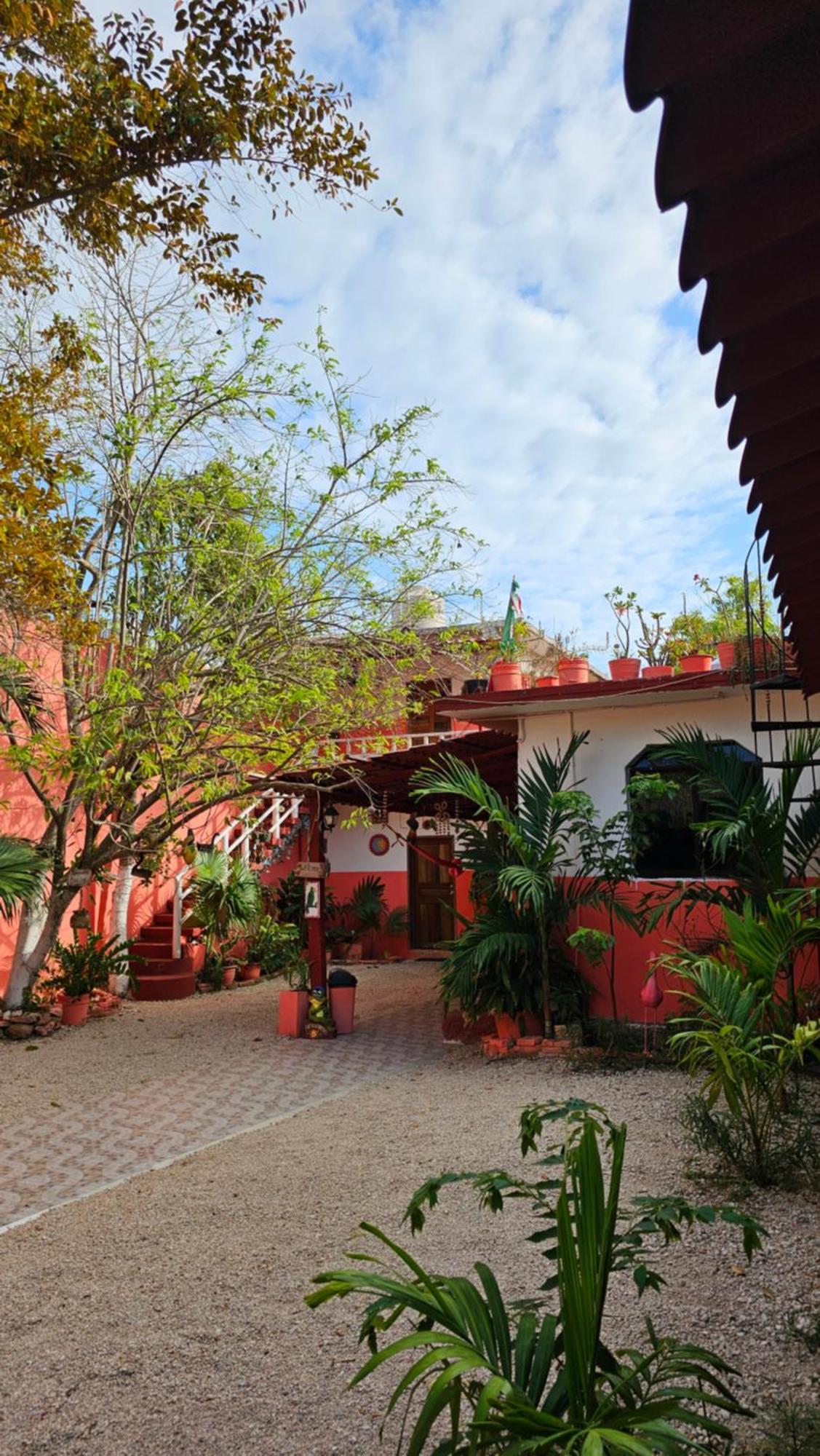 Casa Coral Otel Bacalar Dış mekan fotoğraf
