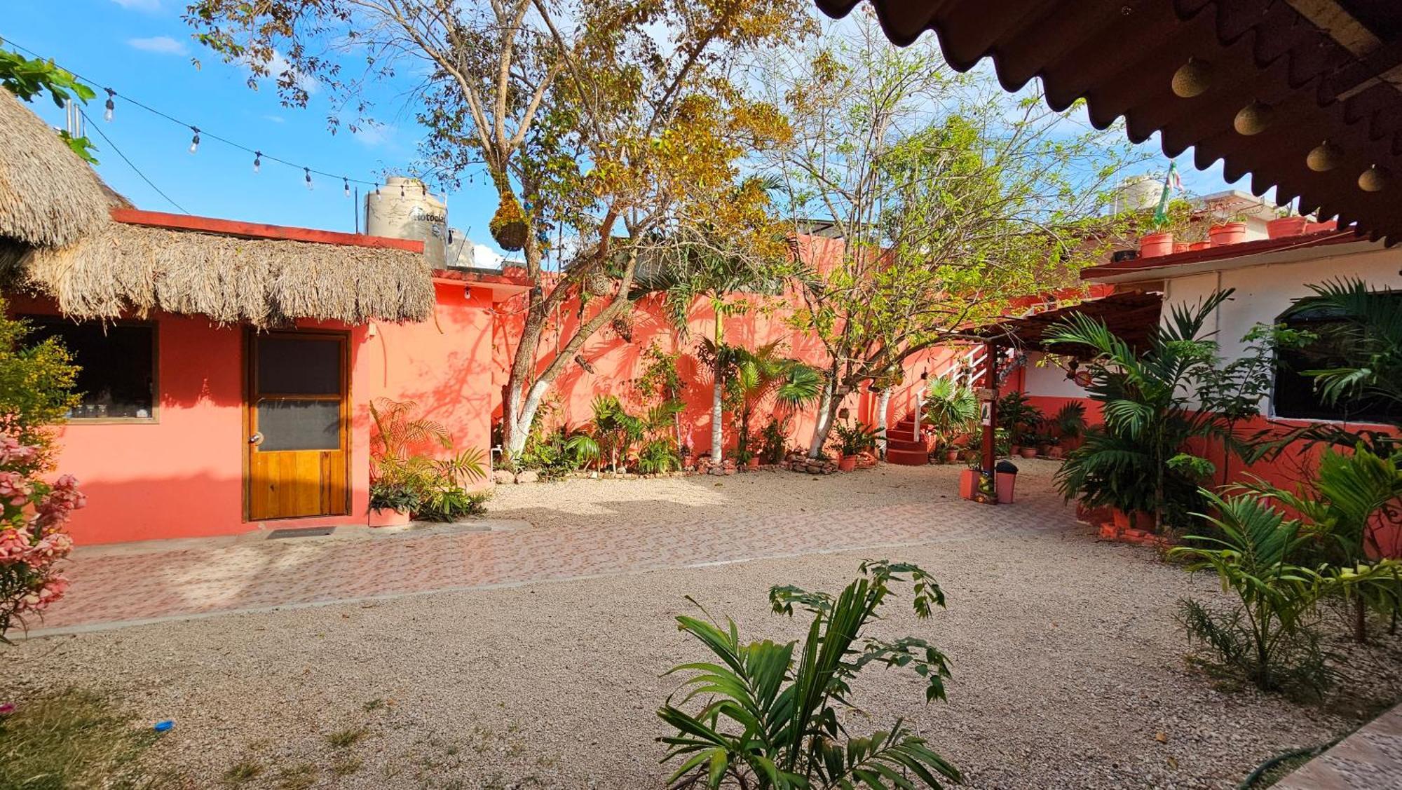 Casa Coral Otel Bacalar Dış mekan fotoğraf