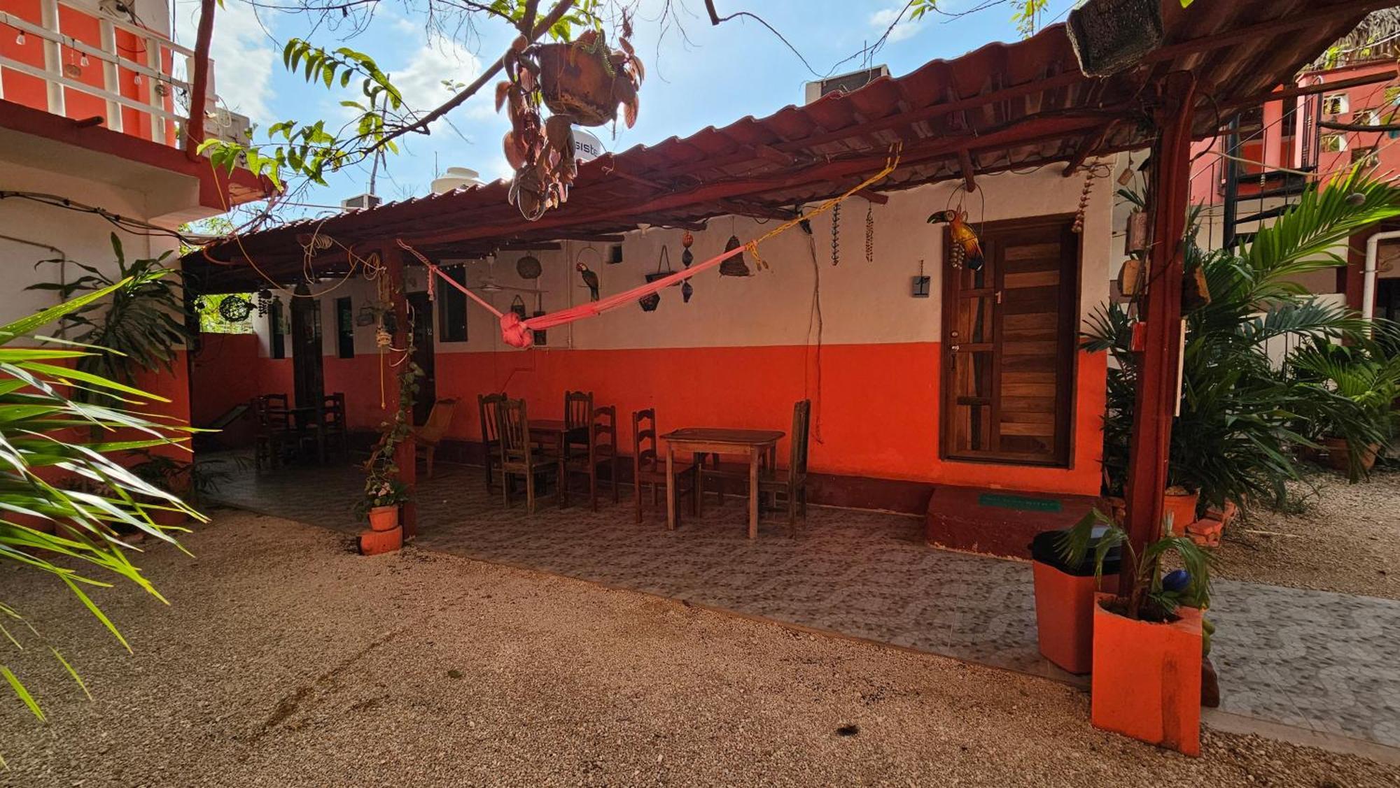 Casa Coral Otel Bacalar Dış mekan fotoğraf